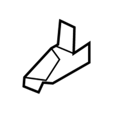 55079106AC Mopar Bracket-FASCIA Illustration 1 of 1