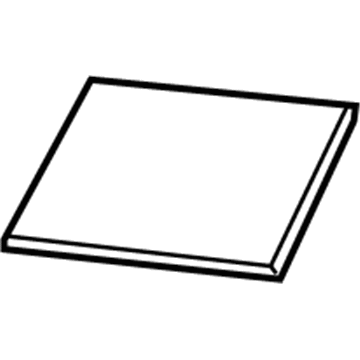 68029538AA Mopar Floor Console Mat Illustration 1 of 1