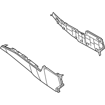 1QG40XDVAA Mopar Console Panel Illustration 1 of 1