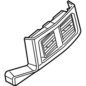 68048361AA Mopar Cap-Floor Console End Illustration 1 of 1