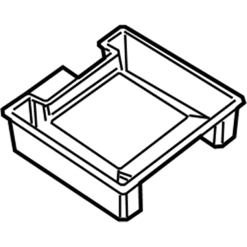 4662055AC Mopar Floor Console Mat Illustration 1 of 1