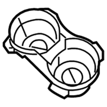 Dodge Challenger Cup Holder - 68058829AA