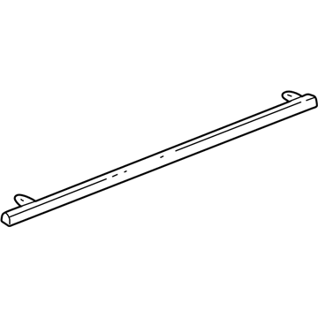Mopar 5018312AA Front Door Molding 5018312AA Mopar Front Door Molding Illustration 1 of 1