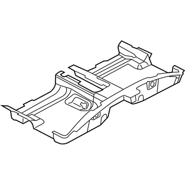 1SW35DX9AE Mopar Rear Floor Carpet Illustration 1 of 1