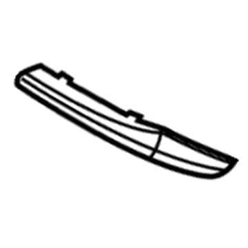 5113737AB Mopar Fascia Molding Illustration 1 of 1
