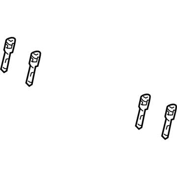 5066017AA Mopar Headrest Sleeve Illustration 1 of 1