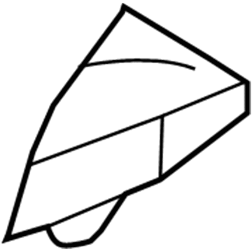 5161646AA Mopar Seat Cushion Foam Illustration 1 of 1