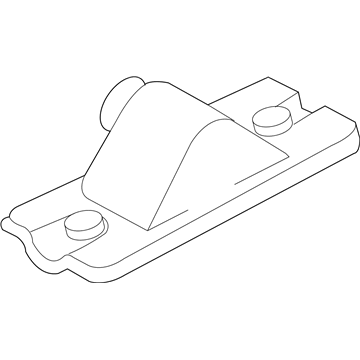 4642929AB Mopar License Plate Lamp Illustration 1 of 1