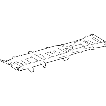 Mopar 5104555AA Support-Frame Side 5104555AA Mopar Support-Frame Side Illustration 1 of 1