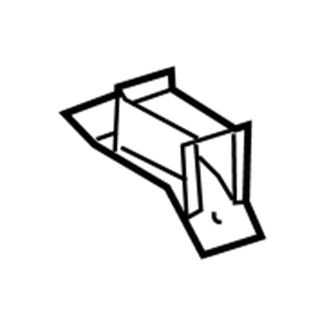 5118022AA Mopar Frame Rail Bracket Illustration 1 of 1