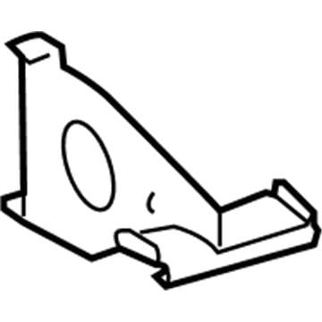 Mopar 5119811AA Exhaust Bracket 5119811AA Mopar Exhaust Bracket Illustration 1 of 1