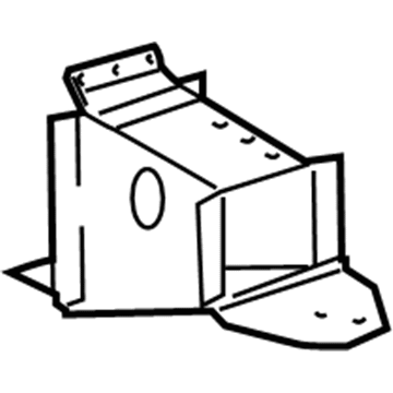 5118013AA Mopar Frame Rail Bracket Illustration 1 of 1