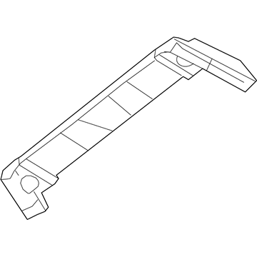 XQ63DX9AC Mopar Windshield Garnish Molding Illustration 1 of 1