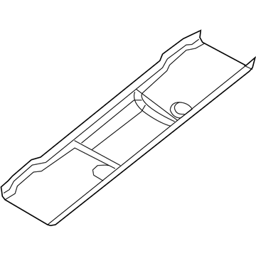 XQ66DX9AF Mopar Windshield Molding Illustration 1 of 1