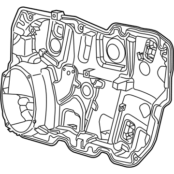 68170226AA Mopar Carrier Plate Panel Illustration 1 of 1