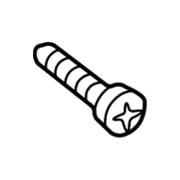 6036593AA Mopar Screw-Tapping FLANGE Head Illustration 1 of 1