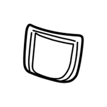 4698956AA Mopar Reflector-Door Trim Panel Illustration 1 of 1