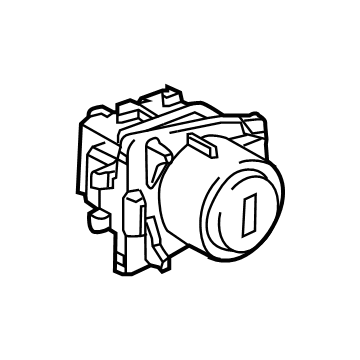 2025 Dodge Hornet Door Lock Cylinder - 68357070AA