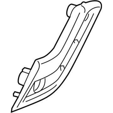 1RC72JAHAE Mopar Bezel-Grab Handle Illustration 1 of 1
