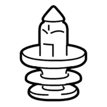 6509673AA Mopar Pin-Door Panel ATTACHING Illustration 1 of 1