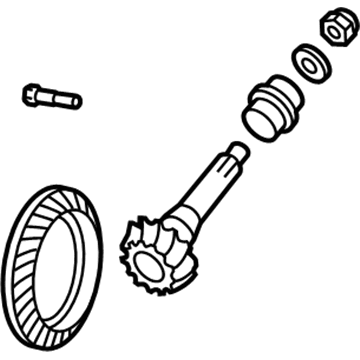 5086700AB Mopar Gear Pkg-Ring And PINION Illustration 1 of 1