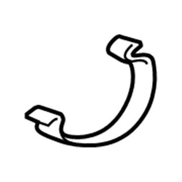 4389662AA Mopar Spring-Fuel Filler Door Illustration 1 of 1