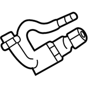 4782283AA Mopar Tube-Power Steering Pump Illustration 1 of 1