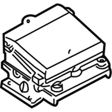 2006 Jeep Wrangler Air Bag Control Module - 56010533AA