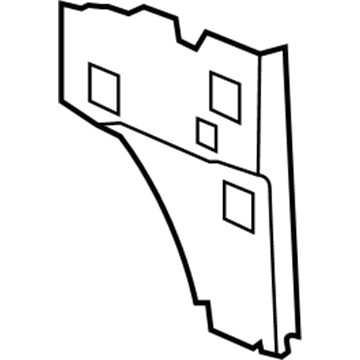 55362447AF Mopar Cowl Panel Illustration 1 of 1