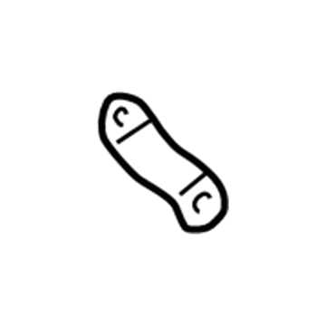 4743001AA Mopar SHACKLE-Spring SHACKLE Illustration 1 of 1