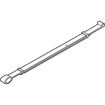 4766105AA Mopar Rear Leaf Spring Illustration 1 of 1