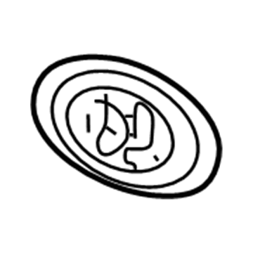 MR478623 Mopar Nameplate Illustration 1 of 1