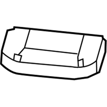 5NQ09DX9AA Mopar Rear Seat Cushion Cover Left Illustration 1 of 1