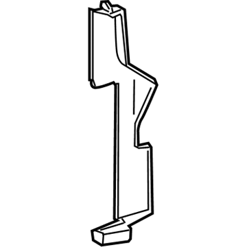 5104127AA Mopar Side Shield Illustration 1 of 1