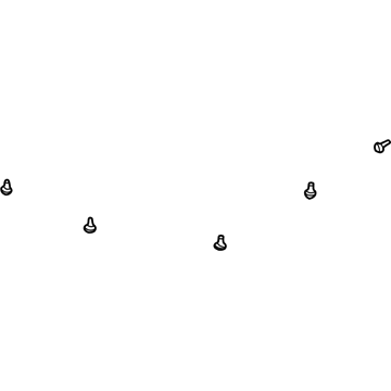 6505728AA Mopar Hexagon Head Screw Illustration 1 of 1