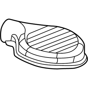 4883598AA Mopar BONNET-Throttle Body Air Inlet Illustration 1 of 1