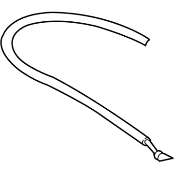 Mopar 4861457AA Speed Control Cable 4861457AA Mopar Speed Control Cable Illustration 1 of 1