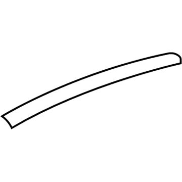 5017213AA Mopar Roof Rack Rail Illustration 1 of 1