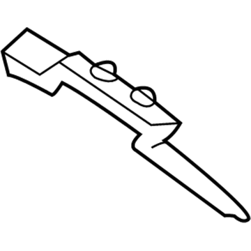 55136952AC Mopar Support-Roof Rack Illustration 1 of 1