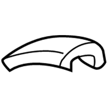 55136577AA Mopar Cap-Side Rail Illustration 1 of 1