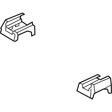 1AN491D1AA Mopar Track Cover Illustration 1 of 1