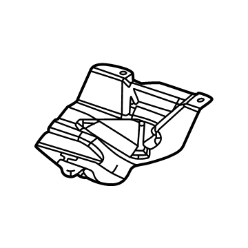 Jeep Grand Wagoneer Exhaust Heat Shield - 68437254AA