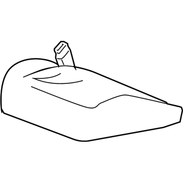 Mopar 1GC731K2AA Front Seat-Cushion Bottom Cover 1GC731K2AA Mopar Front Seat-Cushion Bottom Cover Illustration 1 of 1