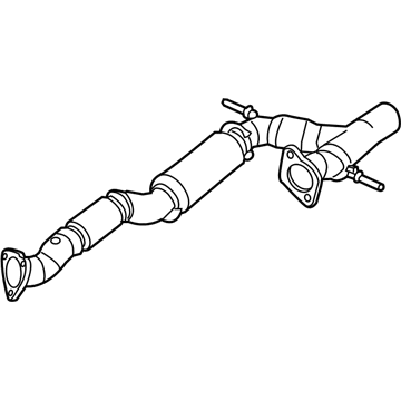 2015 Chrysler 200 Exhaust Pipe - 68210058AB