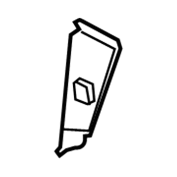 5129937AA Mopar Rear Side Panel Illustration 1 of 1