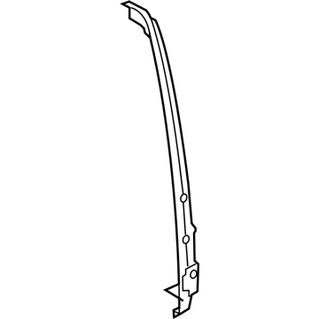 5104177AA Mopar Pillar-Rear Cargo Door Hinge Illustration 1 of 1