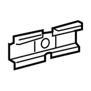 5131057AA Mopar Reinforce-Side Panel Illustration 1 of 1