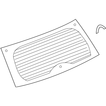 5074913AG Mopar Backlite Illustration 1 of 1