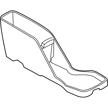 Mopar UE391DHAC Base Console UE391DHAC Mopar Base Console Illustration 1 of 1