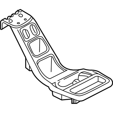 Mopar 1CM181J8AB Plate-Floor Console 1CM181J8AB Mopar Plate-Floor Console Illustration 1 of 1